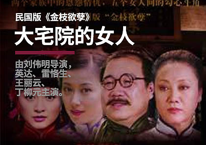 電視劇制作《大宅院的女人》影視拍攝、剪輯、制作